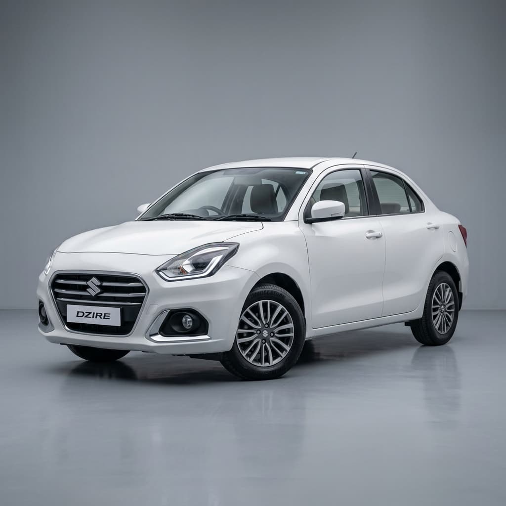 Maruti Suzuki Dzire 4-seater outstation and airport cab, DayOut Cabs